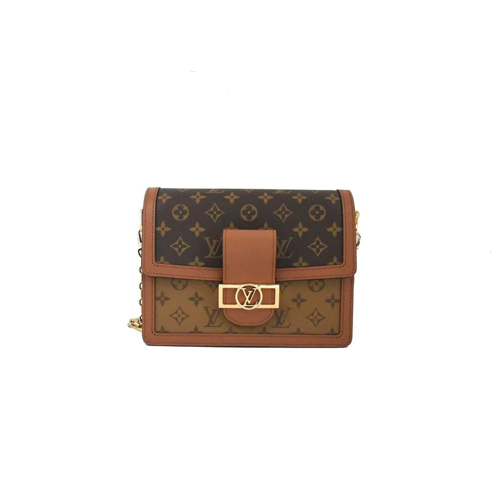 LOUIS VUITTON Louis Vuitton Dauphine MM Monogram Brown 1