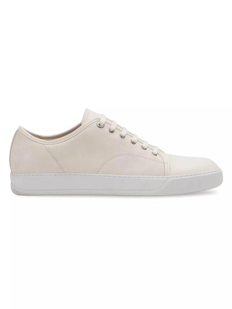 Lanvin Leather and Suede Sneakers 1