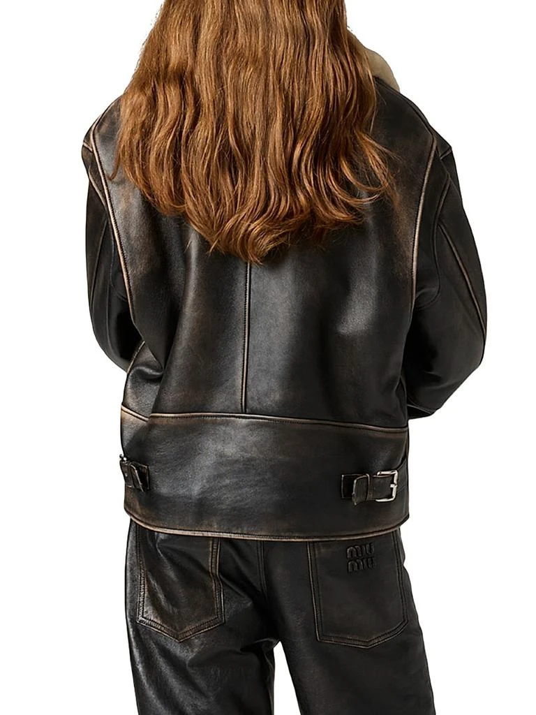 Miu Miu Nappa Leather Jacket 3