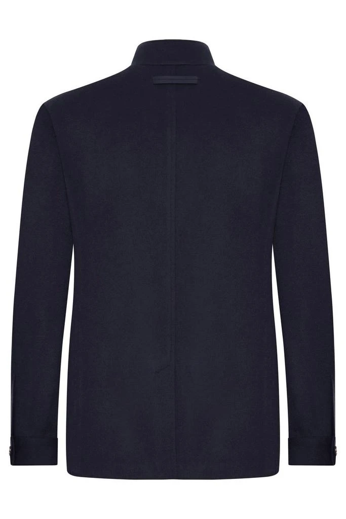 Zegna Zegna Single-Breasted Tailored Blazer 2