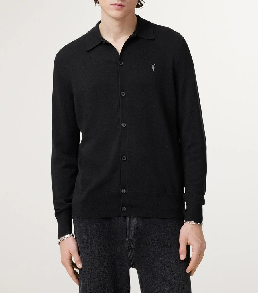 ALL SAINTS Wool-Blend Kilburn Cardigan 4