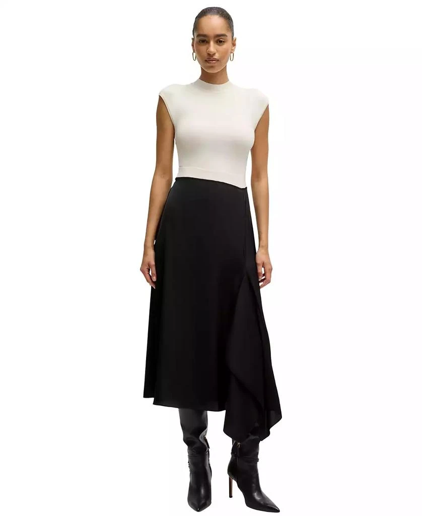 Hugo Boss Women's Volant Trim Two-Part Dress 3
