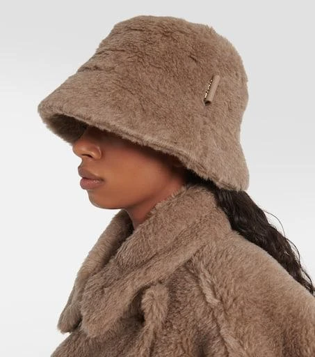 Max Mara Figura alpaca, wool, and silk bucket hat - Hats  display picture 1