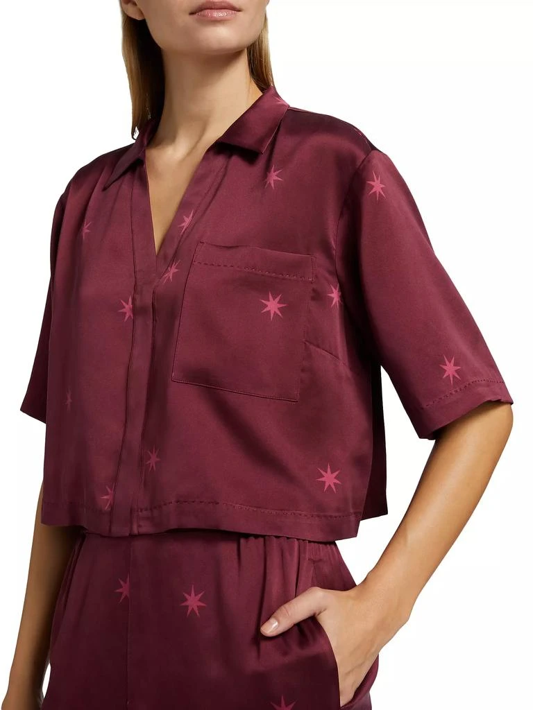 Lunya Washable Silk High-Rise Pants 2-Piece Pajama Set 6
