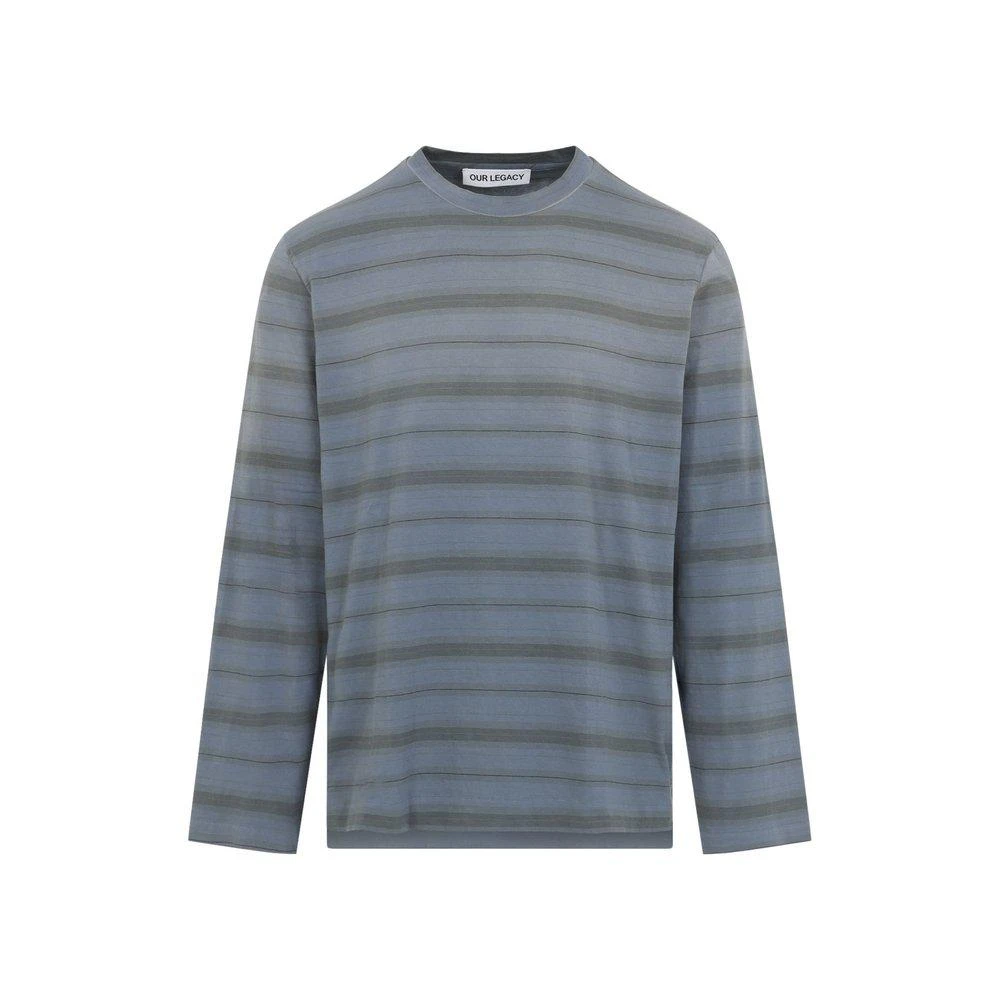 Our Legacy Our Legacy Box Long Sleeved Striped T-Shirt