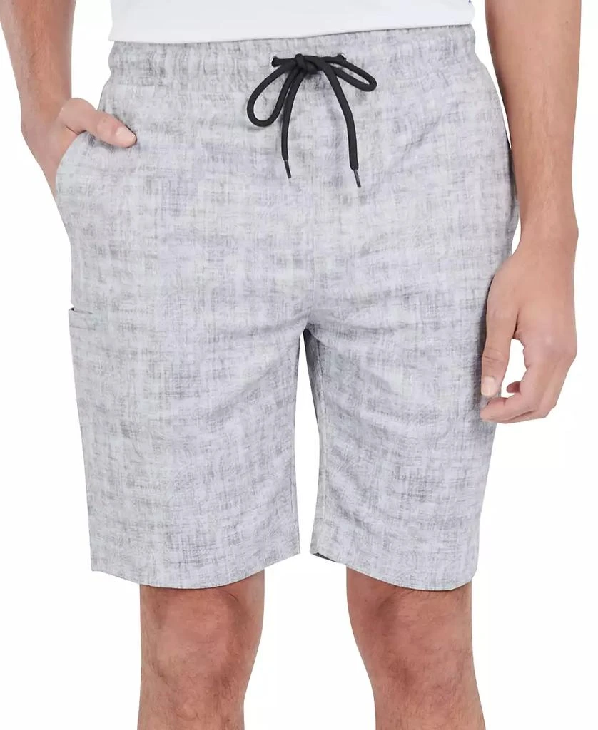 Society of Threads Men's Slim Fit Paisley-Print Drawstring Shorts 1