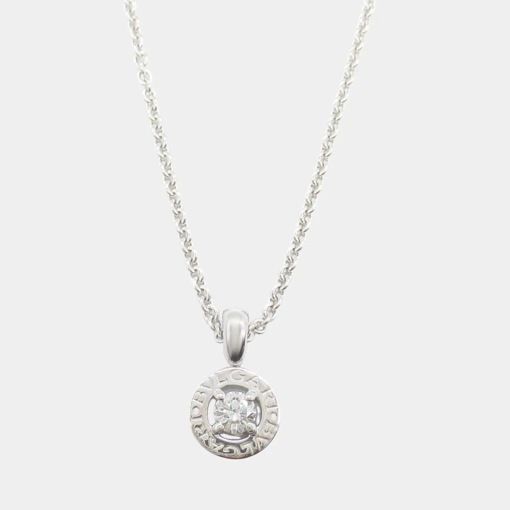 BVLGARI Bvlgari 18K White Gold Bvlgari Bvlgari Diamond Necklace 2