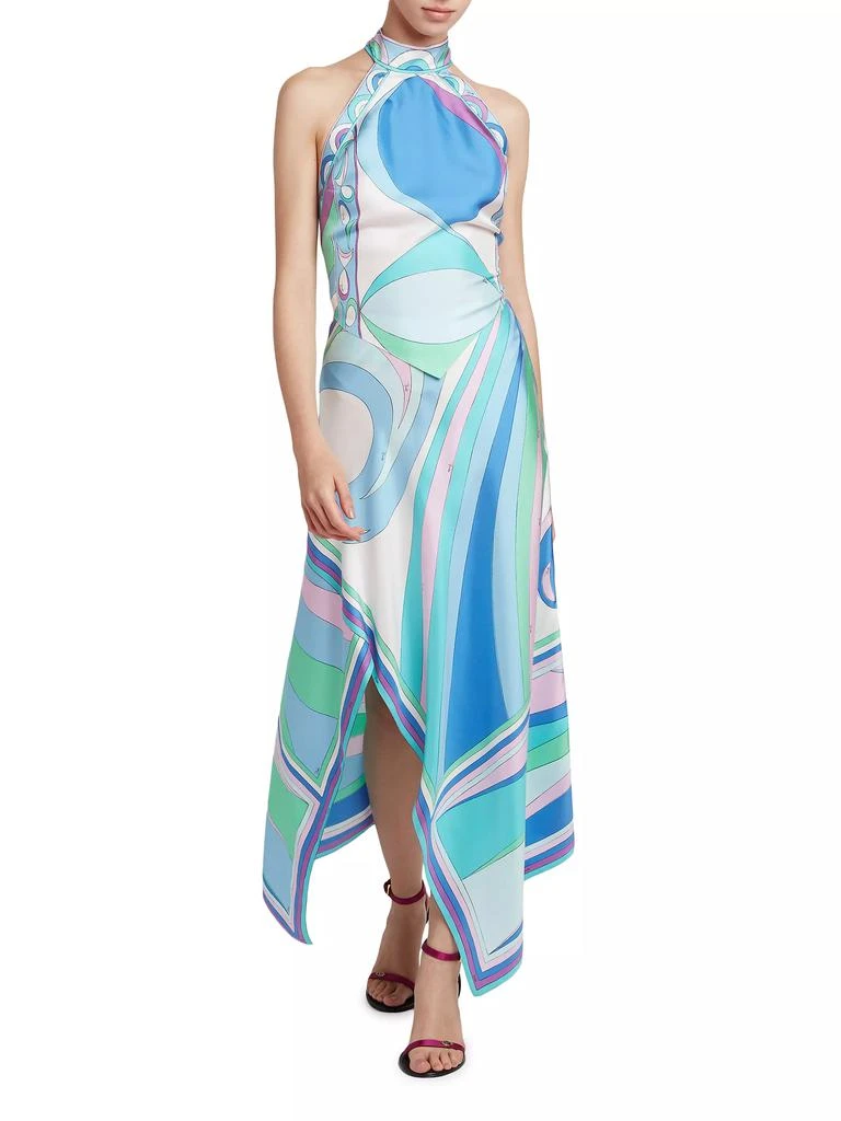 Pucci Very Vivara Silk Maxi Skirt 2