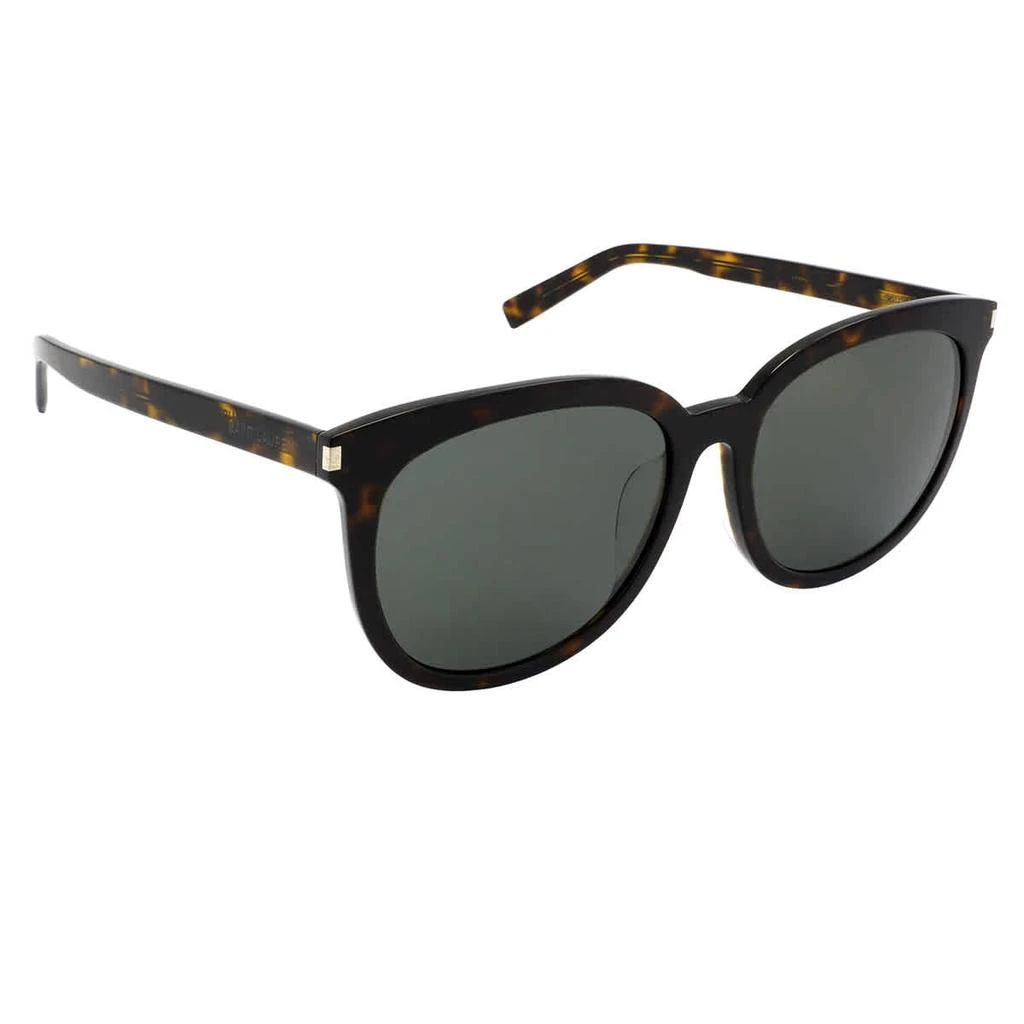 Saint Laurent Grey Square Men's Sunglasses SL 284 F SLIM 002 56 3