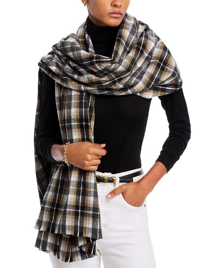 Echo Design Plaid Blanket Wrap