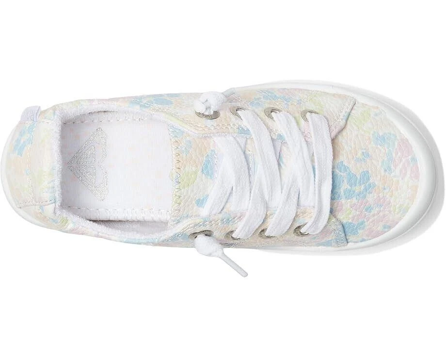 Roxy Bayshore Plus ARGS600146-WLU Kids US 2 White Floral Comfort Shoes KHD157 3