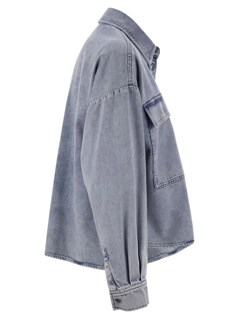 Weekend Max Mara Weekend Max Mara Zemira Button-Up Denim Shirt 3