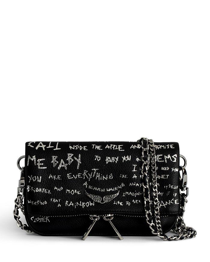 Rock crossbody bag Zadig & Voltaire Blue in Suede - 37176874