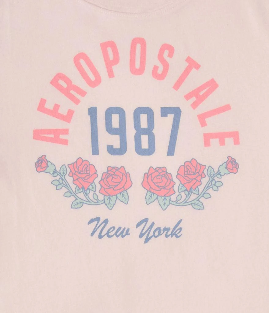 Aeropostale 1987 Roses Graphic Tee 2