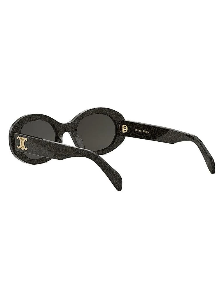 Celine Triomphe 52MM Oval Sunglasses 4