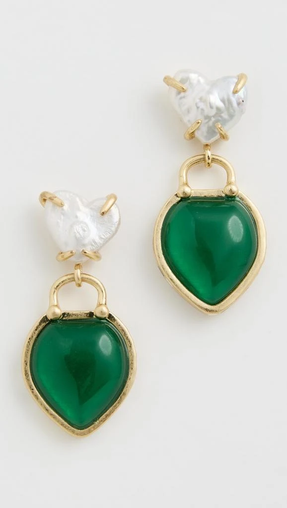 Clare V Le Heartbreaker Earrings
