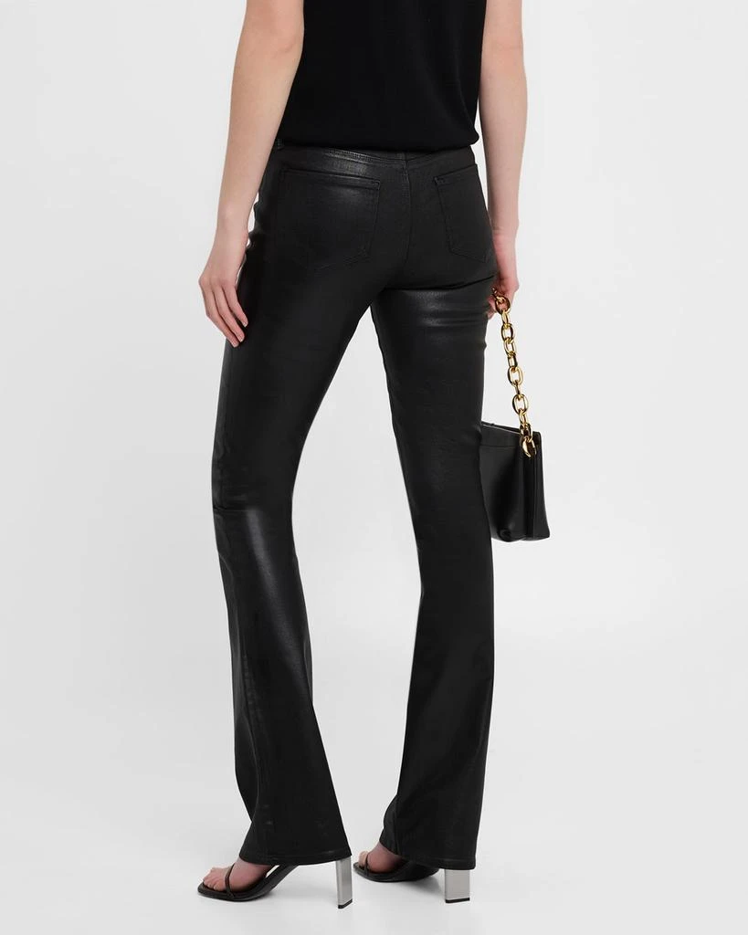 L'Agence Selma High-Rise Coated Sleek Baby Boot Jeans 3