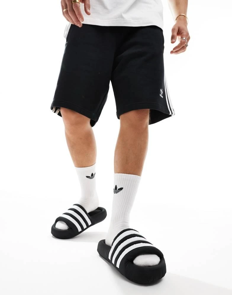 Adidas adidas Originals Adilette 24 sliders in black 5