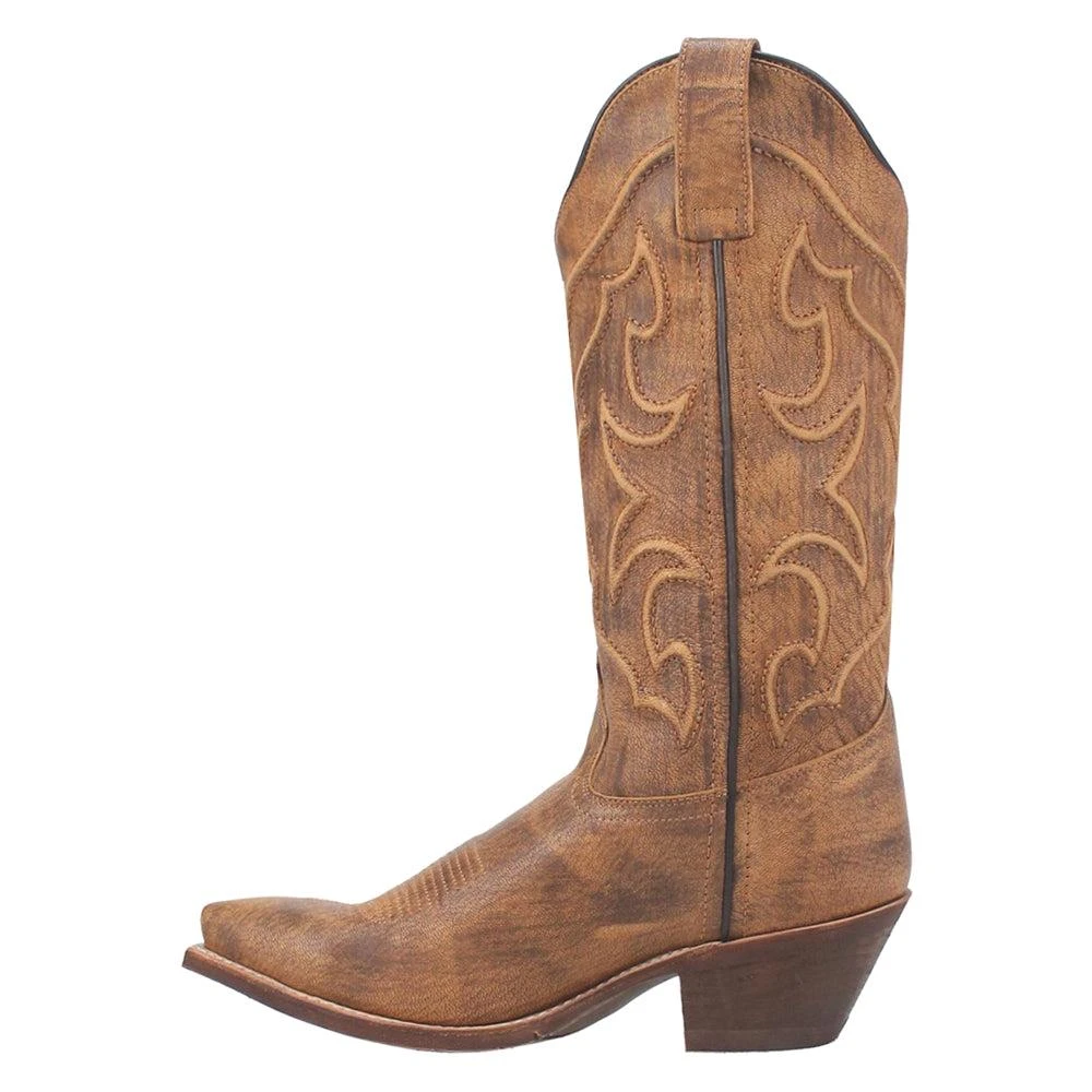 Laredo Reva Embossed Snip Toe Cowboy Boots 3