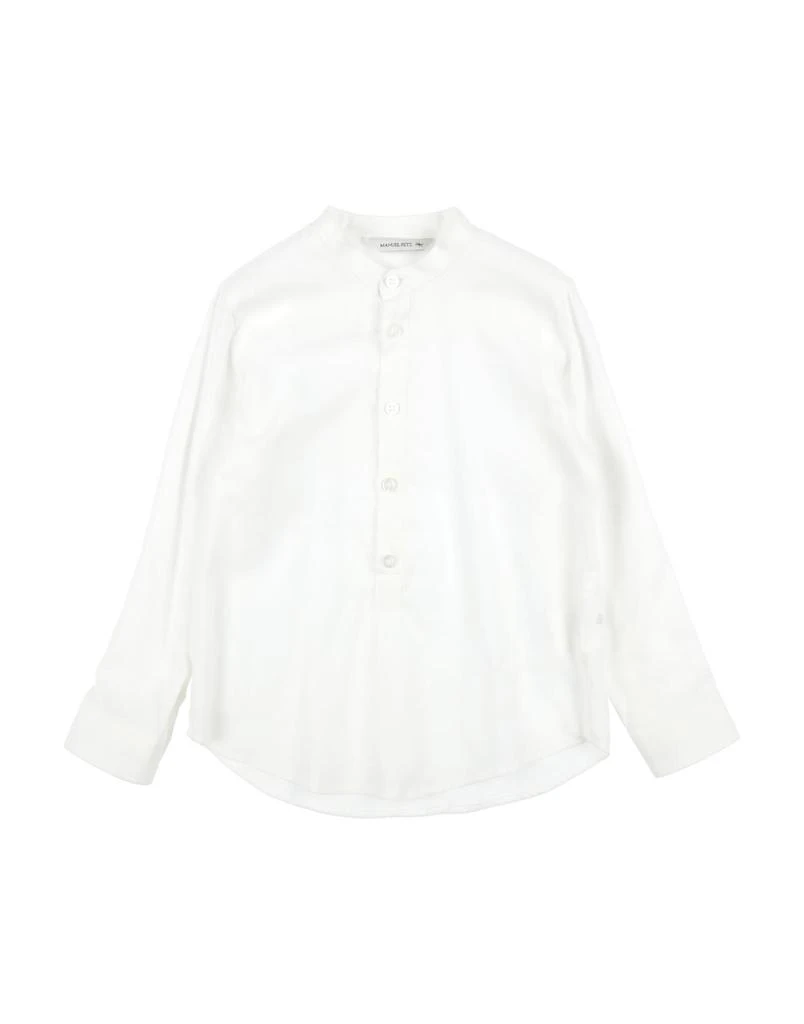 MANUEL RITZ Solid color shirt