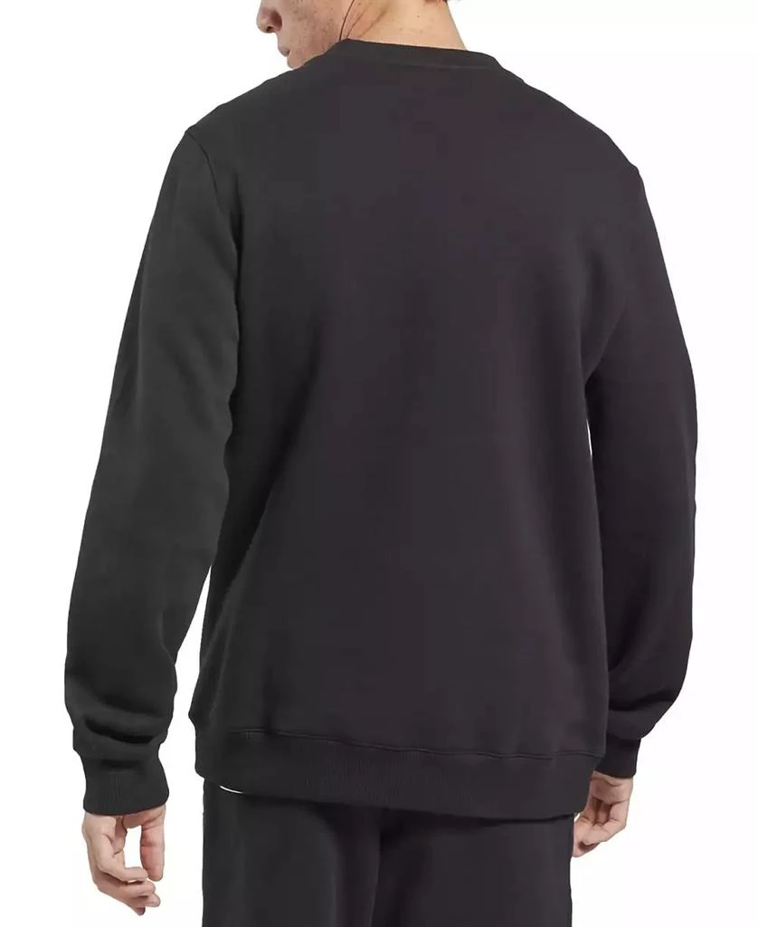 Reebok Men's Identity Fleece Stacked Logo Crew Sweatshirt 2