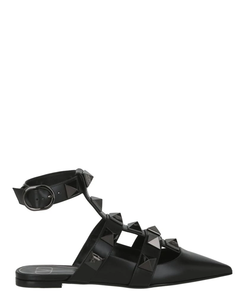 Valentino Roman Stud Ballerina Shoes 1