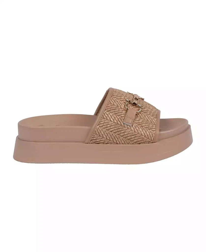 GC Shoes Women's Sari Woven Platform Wedge Sandals 2