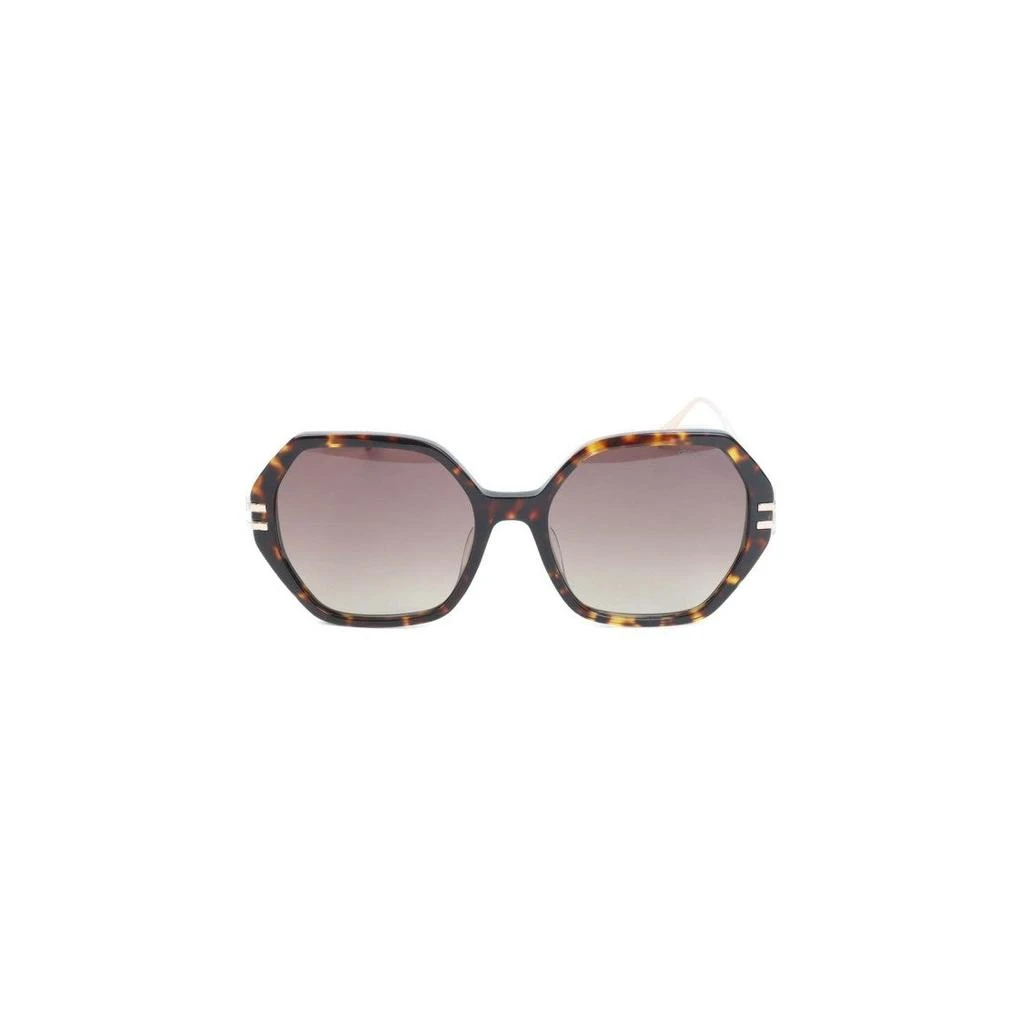 Chopard Bold Octagonal Frame Sunglasses With Gradient Lenses - NWT SCHB24S Chopard Sunglasses 0R26 Gold - eye-oo.com main image 4