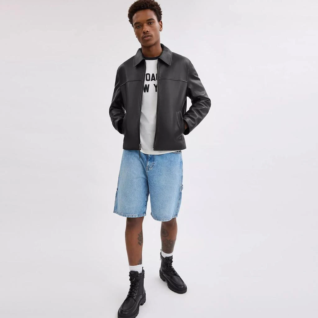 Coach Leather Jacket 4