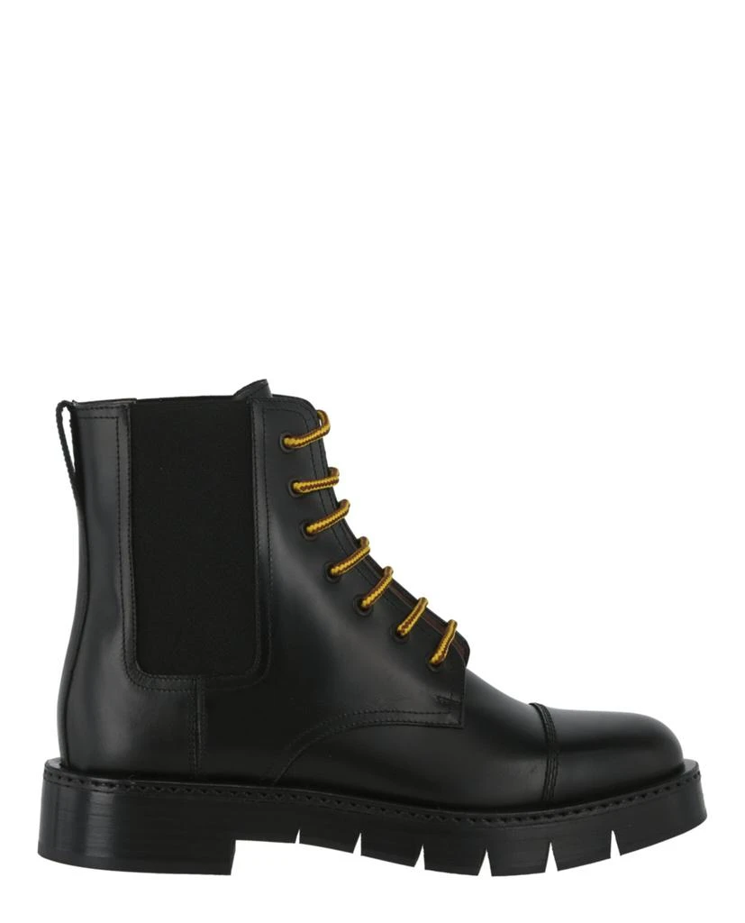 Ferragamo Combat Ankle Boots 1