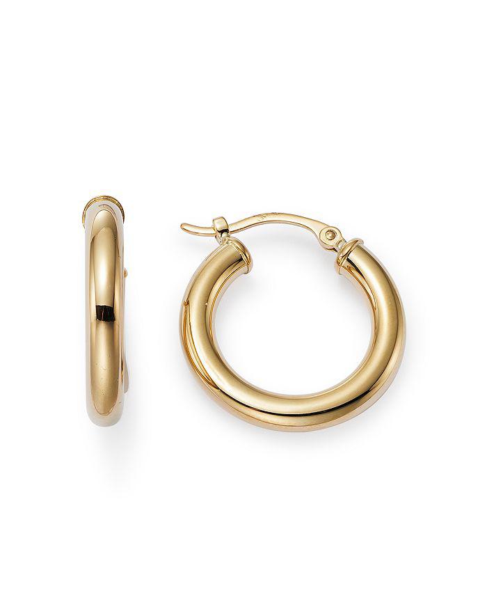 Bloomingdale's 14K Yellow Gold Tube Hoop Earrings