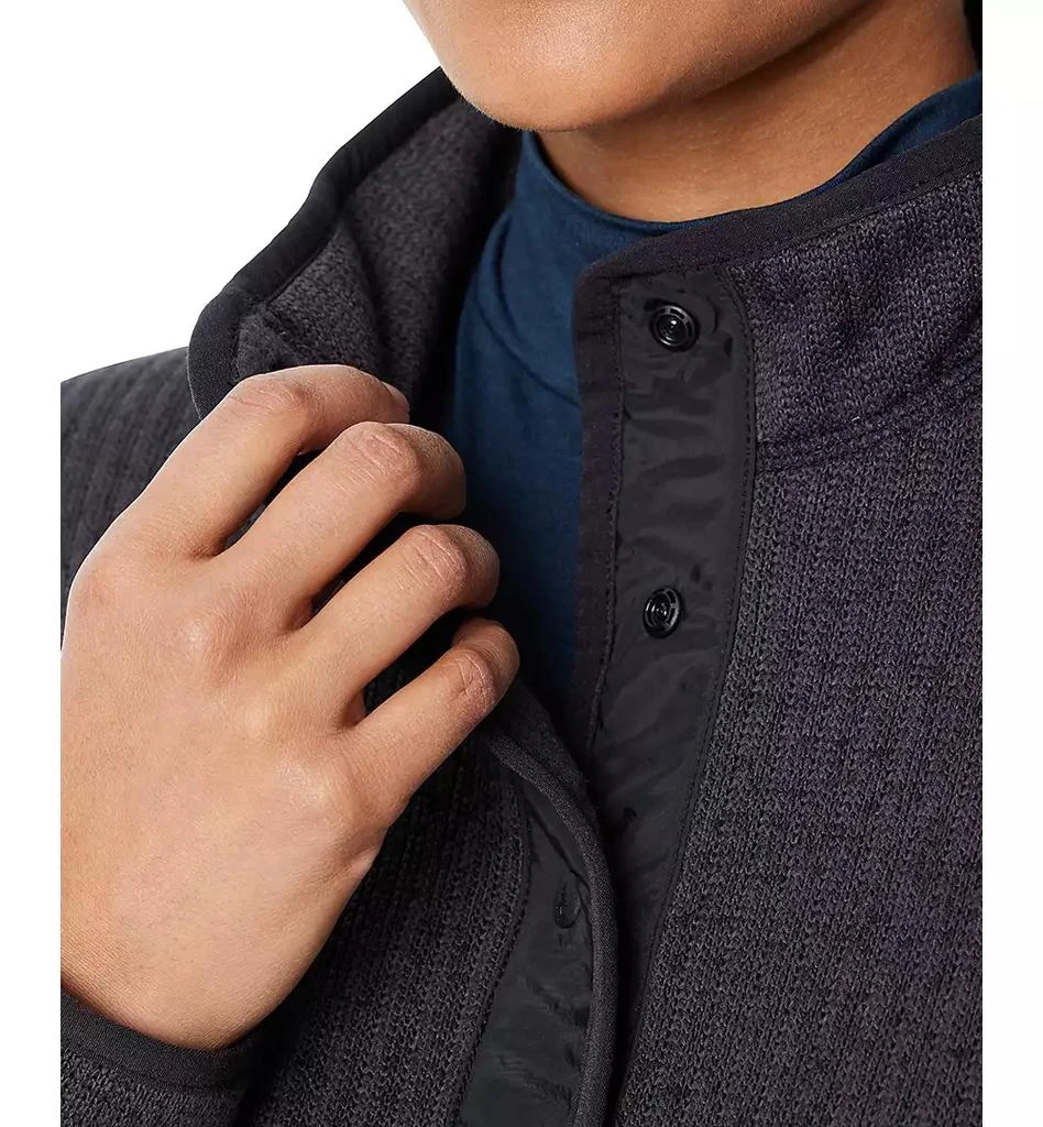 BASS OUTDOOR Women's Mixed-Media Mock-Neck Sweatshirt 5