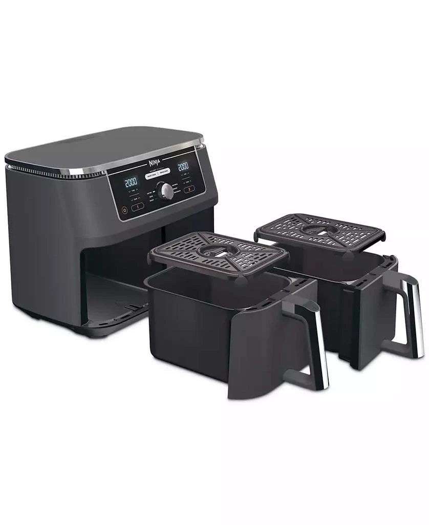 Ninja Foodi® DZ401 6-in-1 10-qt. XL 2-Basket Air Fryer with DualZone™ Technology- Air Fry, Broil, Roast, Dehydrate, Reheat and Bake, Family Sized 5