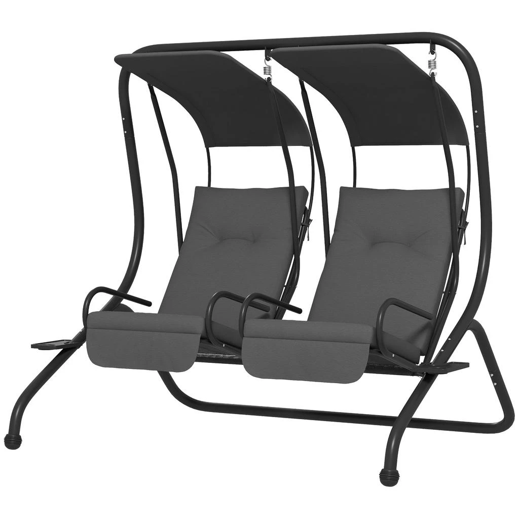 Hivvago Patio Swing Chair for Backyard and Garden