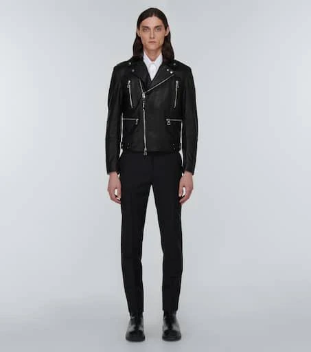 Alexander McQueen Leather biker jacket 2