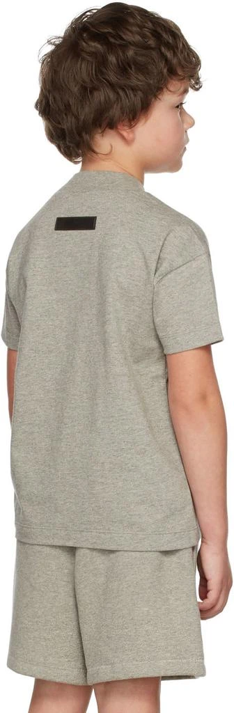 Essentials Kids Grey '1977' T-Shirt 4