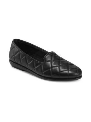 Aerosoles Betunia Quilted Leather Loafers 2