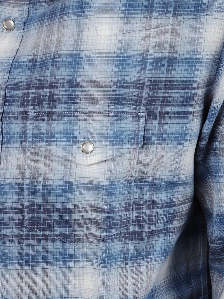 Tom Ford Tom Ford Long Sleeved Checked Shirt 3