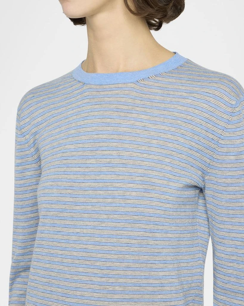 The Row Juhi Stripe Cashmere-Blend Top 5
