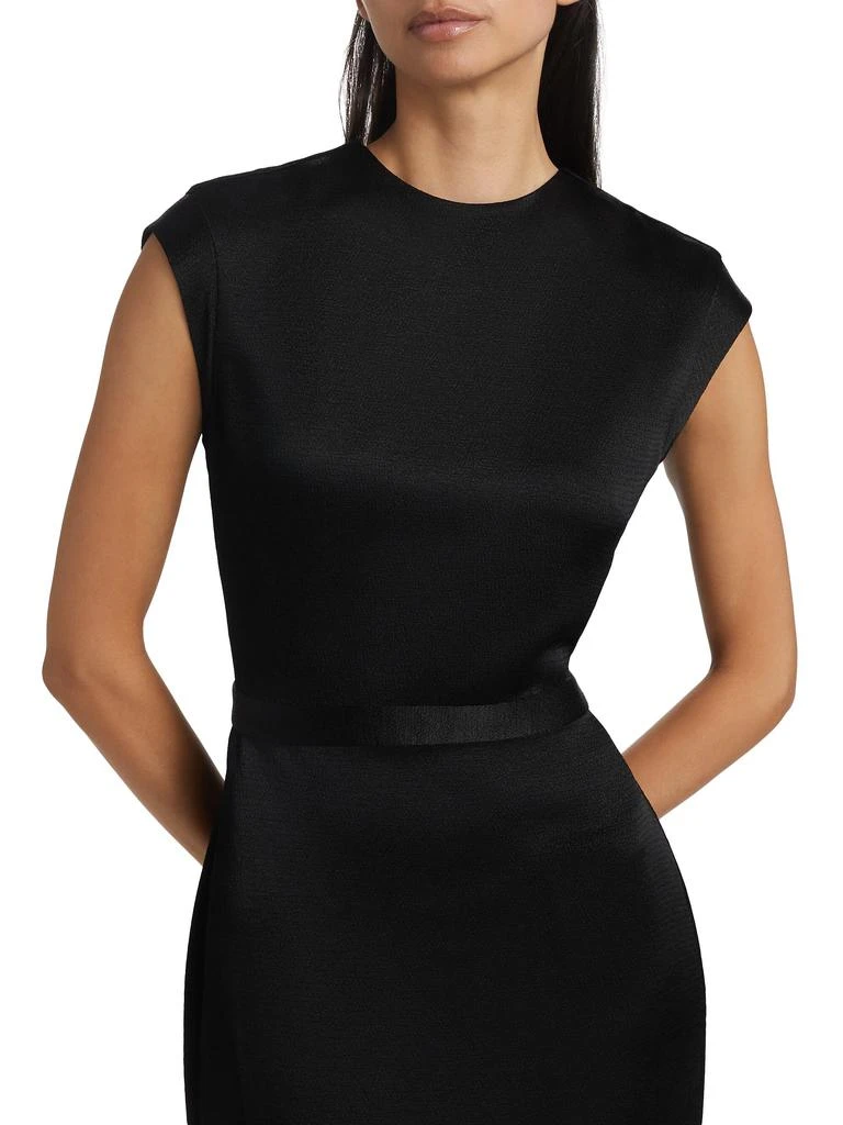 Derek Lam Cantini Cap-Sleeve Midi-Dress 4