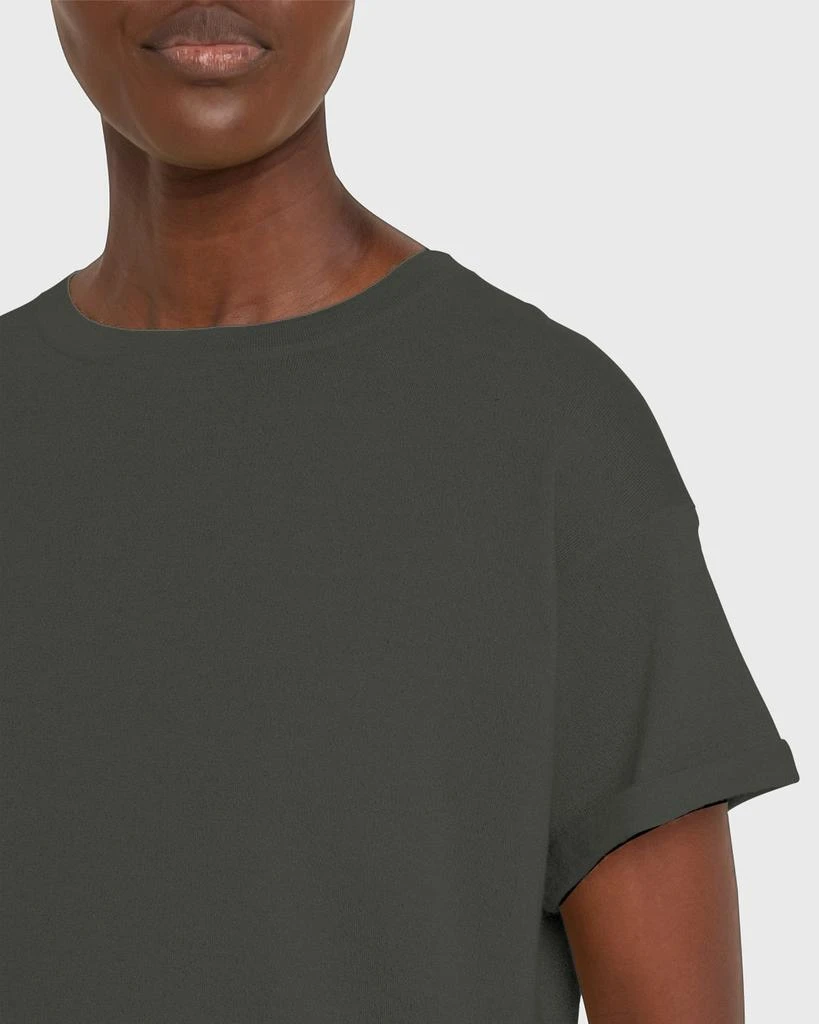 Brunello Cucinelli Cashmere-Blend Knit Lurex T-Shirt 5