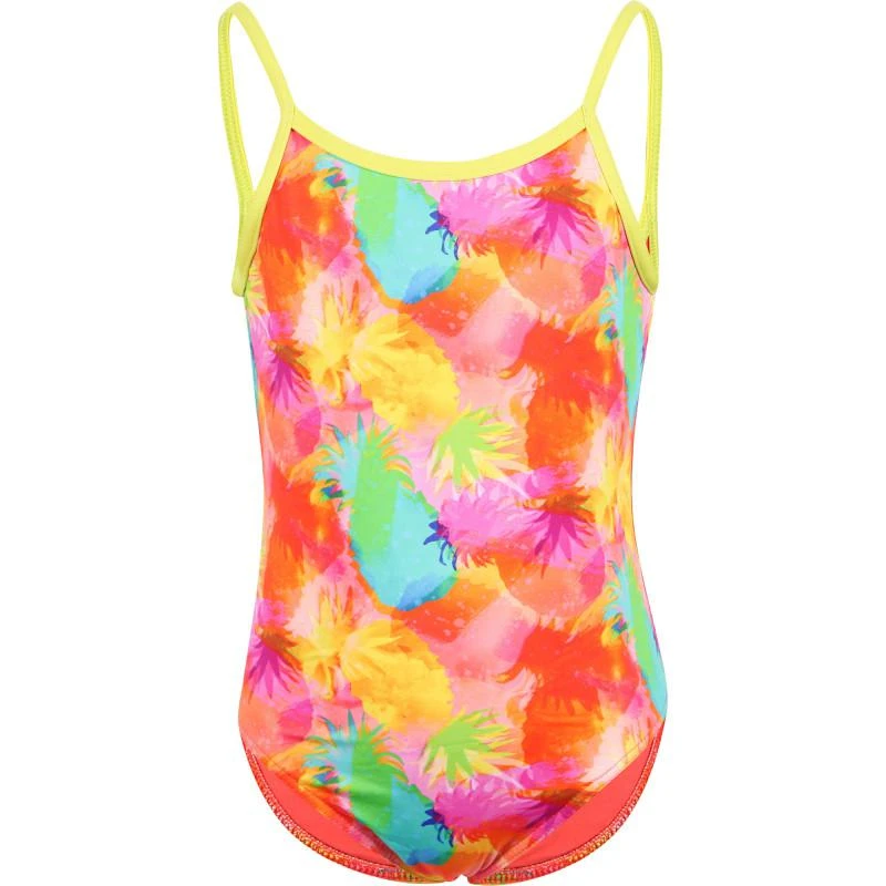 BANANA MOON Pineapples camo print one piece colorful swimsuit 1