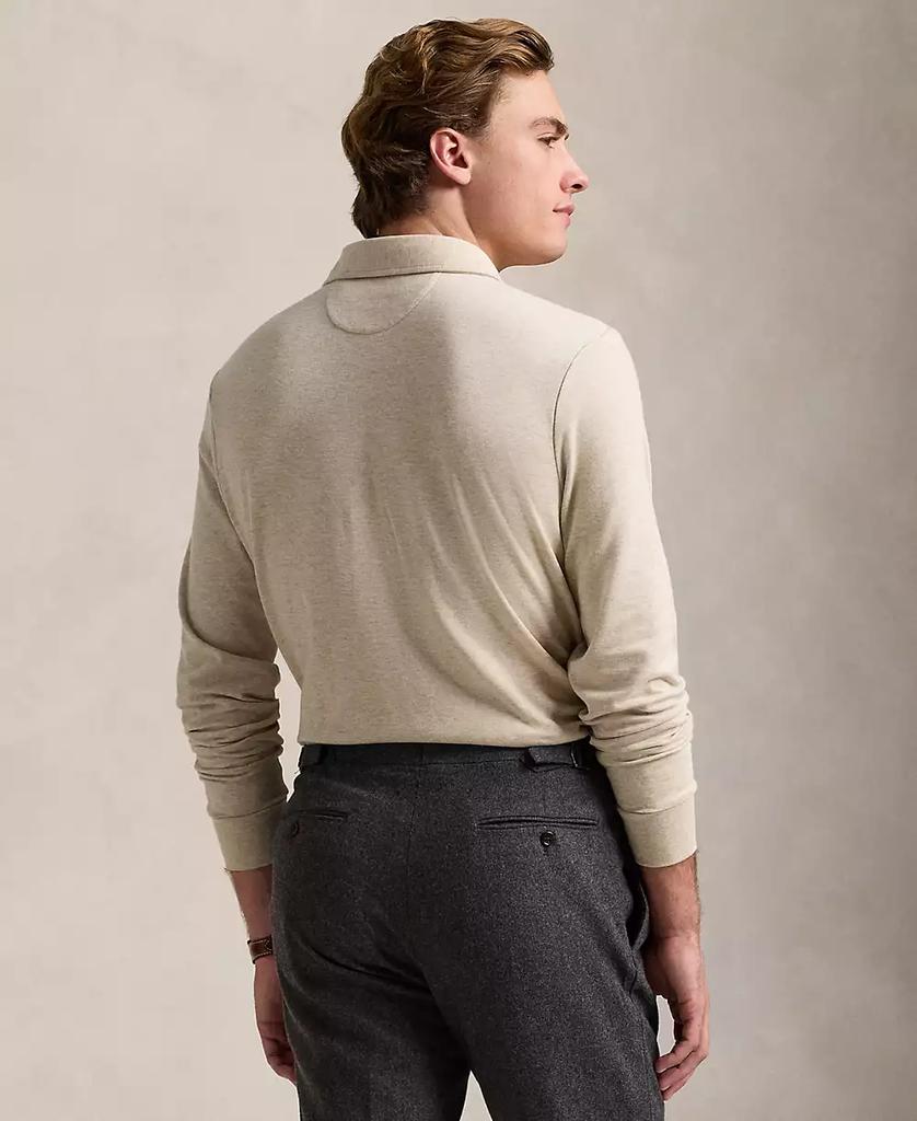 Ralph Lauren Men's Luxury Jersey Polo-Collar Pullover