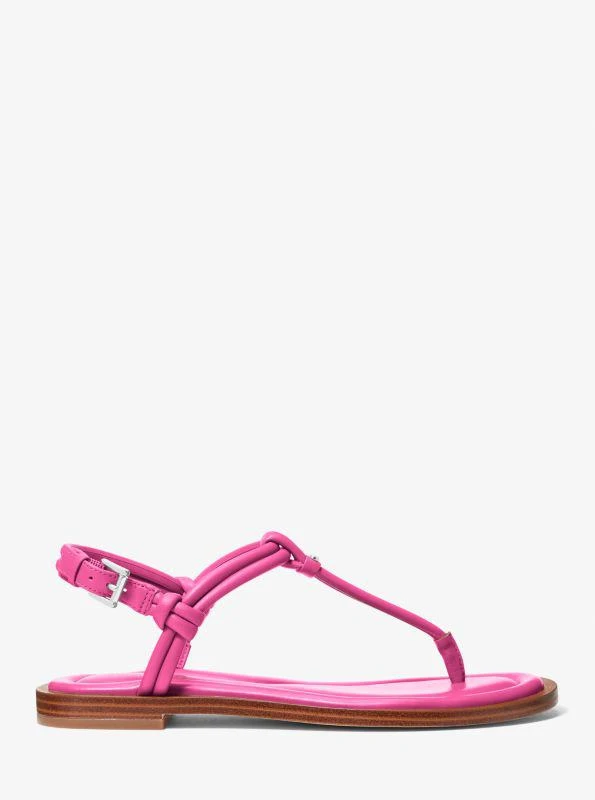 Michael Kors Astra Leather T-Strap Sandal 2
