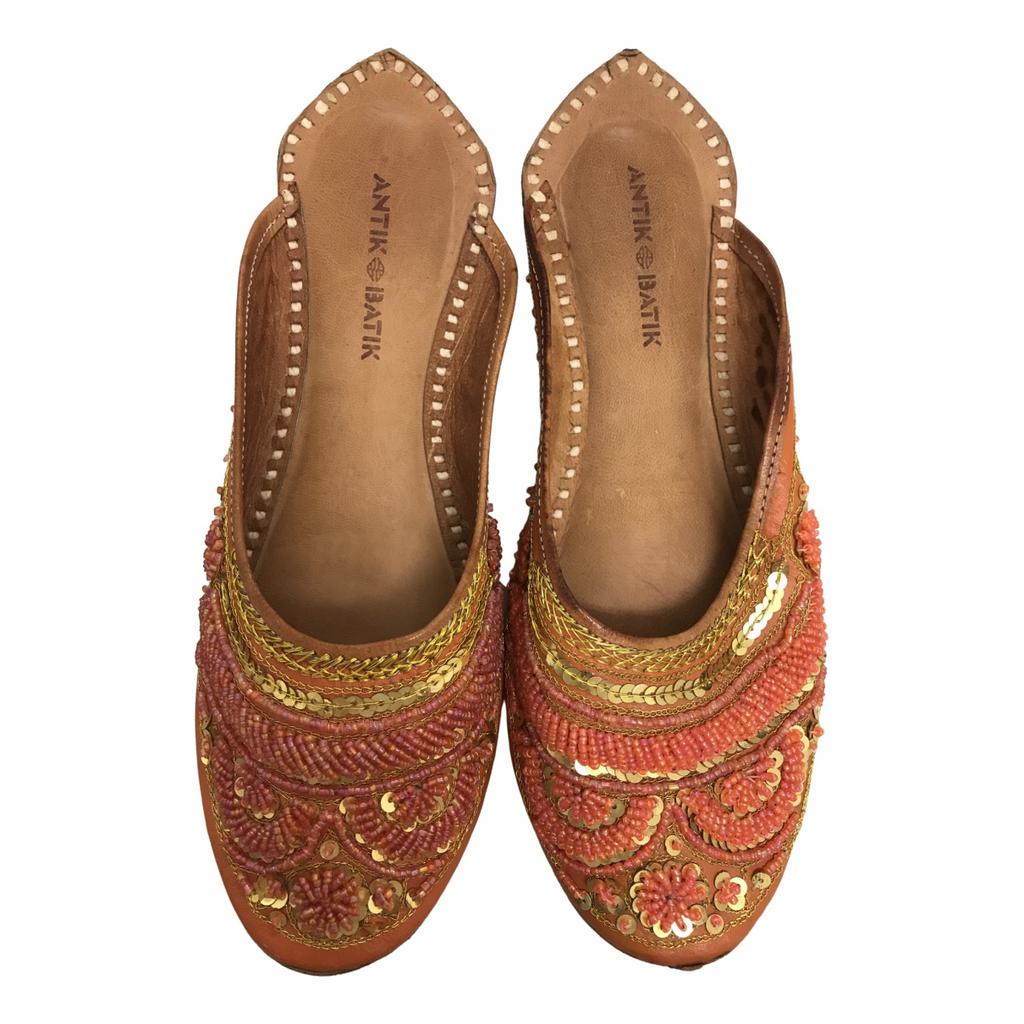 Antik Batik Antik Batik Glitter ballet flats