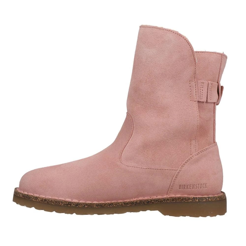 Birkenstock Upsalla Shearling Suede Leather Round Toe Pull On Boots 3