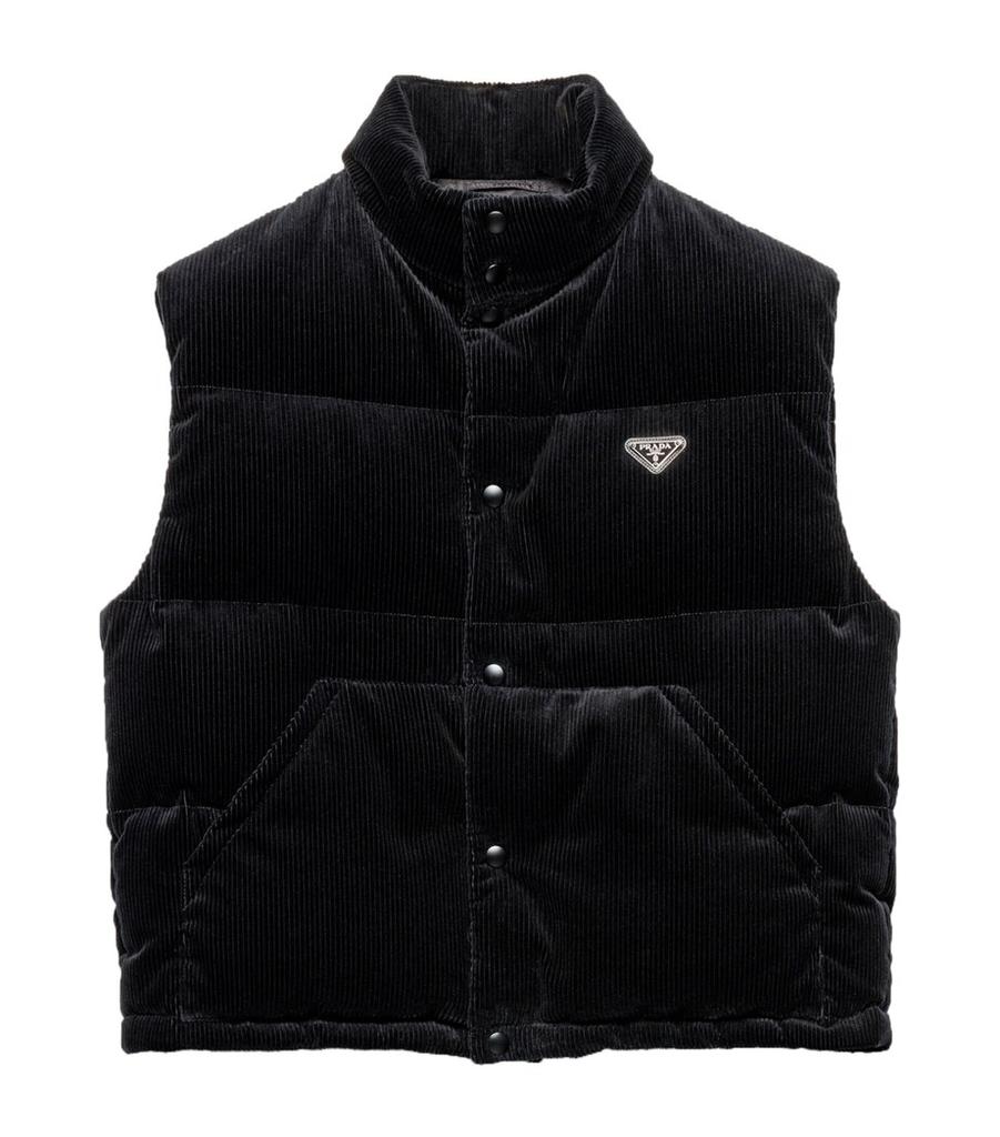 Shop Corduroy Down Vest on Sale at BeyondStyle – Get Lowest