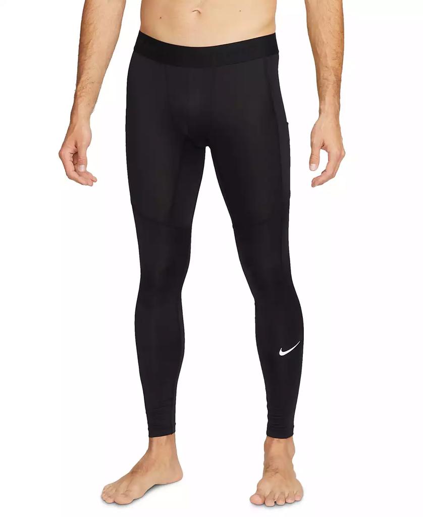 NIKE Men's Pro Slim-Fit Dri-FIT Fitness Tights