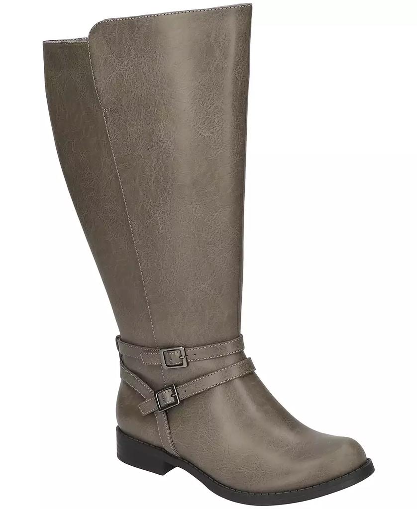 Easy Street Women's Bay Plus Plus Athletic Shafted Extra Wide Calf Tall Boots