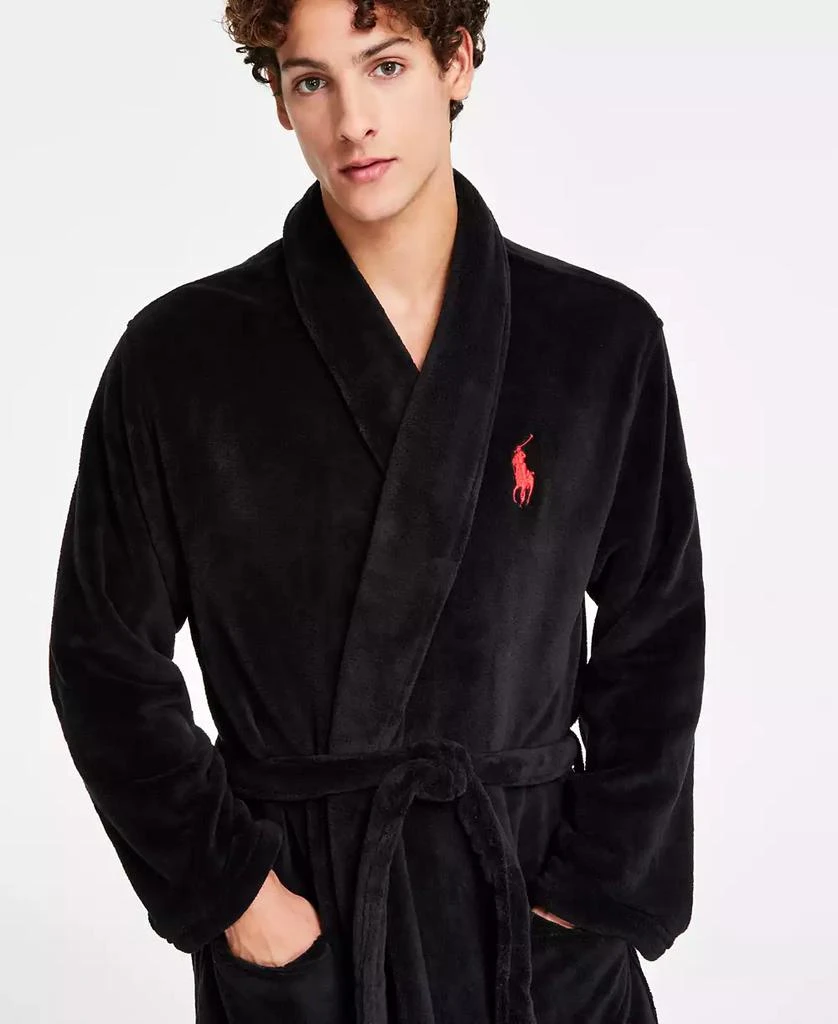 Polo Ralph Lauren Men's Microfiber Plush Robe 6